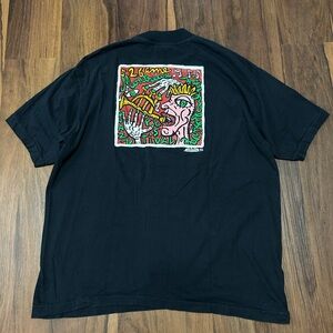 Vintage Montreux Jazz Festival 1992 T-Shirt XL Switzerland Music Robert Combas